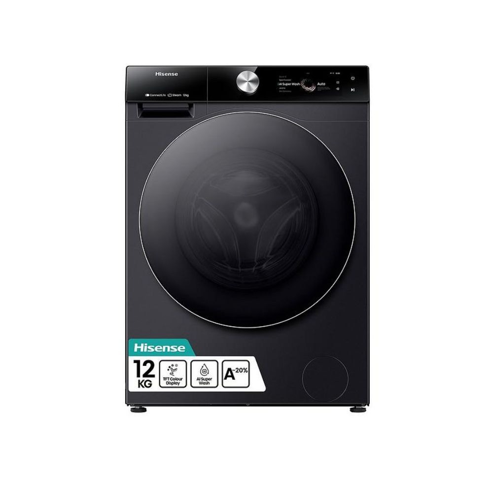 Hisense 12Kg Wash and Spin Touch WF7S1247BB Series 7 - Techonline Kenya Limited Hisense 12Kg Wash and Spin Touch WF7S1247BB Series 7